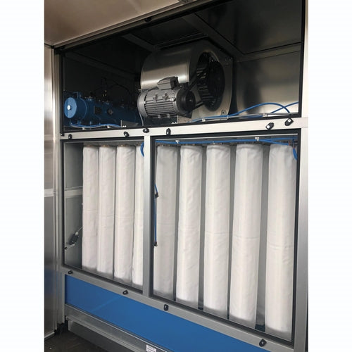 WEHA AUTOMATIC DRY DUST COLLECTOR BOOTH SYSTEM