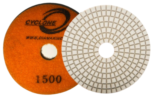 Cyclone 4'' ES White Resin Pad