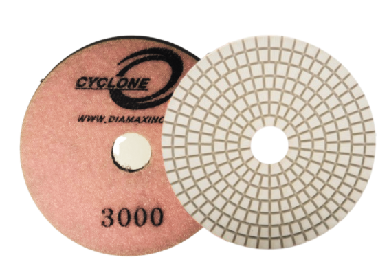 Cyclone 4'' ES White Resin Pad