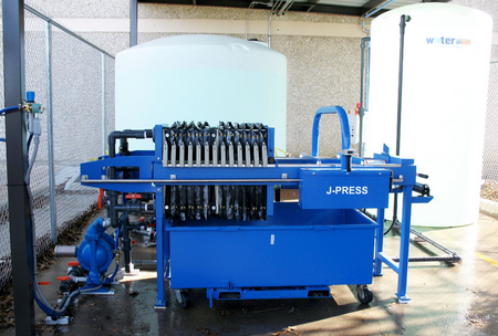 WATER TREATMENT PRESS SYSTEM