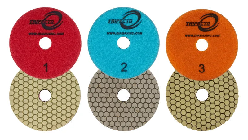 TRIFECTO 3 STEP POLISHING PADS