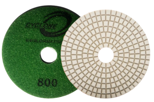 Cyclone 4'' ES White Resin Pad