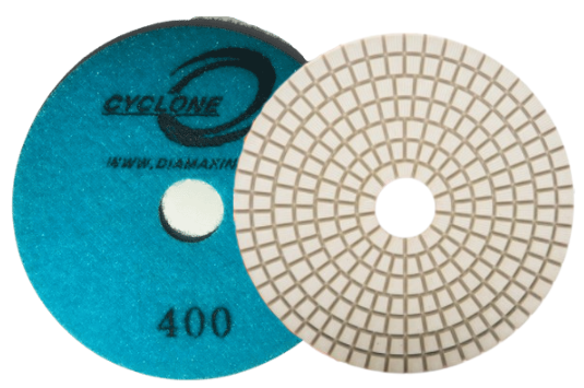 Cyclone 4'' ES White Resin Pad