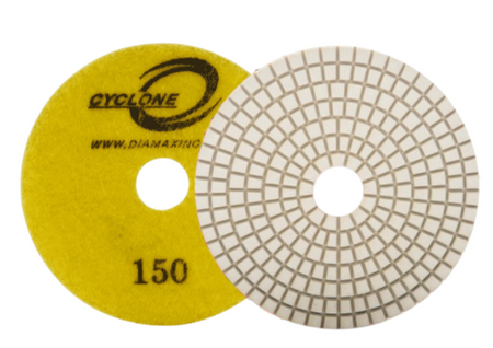 Cyclone 4'' ES White Resin Pad