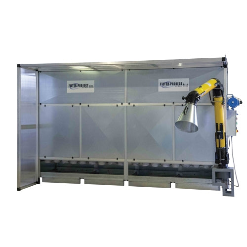WEHA AUTOMATIC DRY DUST COLLECTOR BOOTH SYSTEM