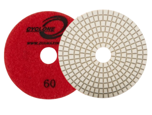 Cyclone 4'' ES White Resin Pad