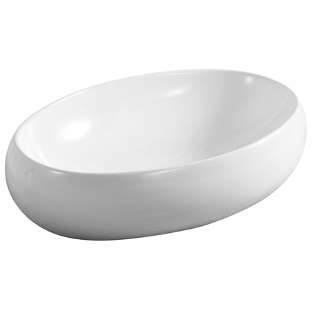 Hive H-Cv24W Sabik - Ceramic Vessel Sink White