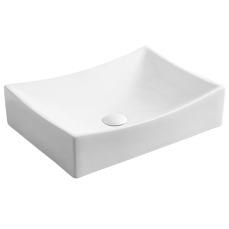 Hive H-Cv19W Lyra - Ceramic Vessel Sink White