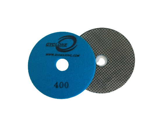 Cyclone 4" Electroplated Flexible Pad
