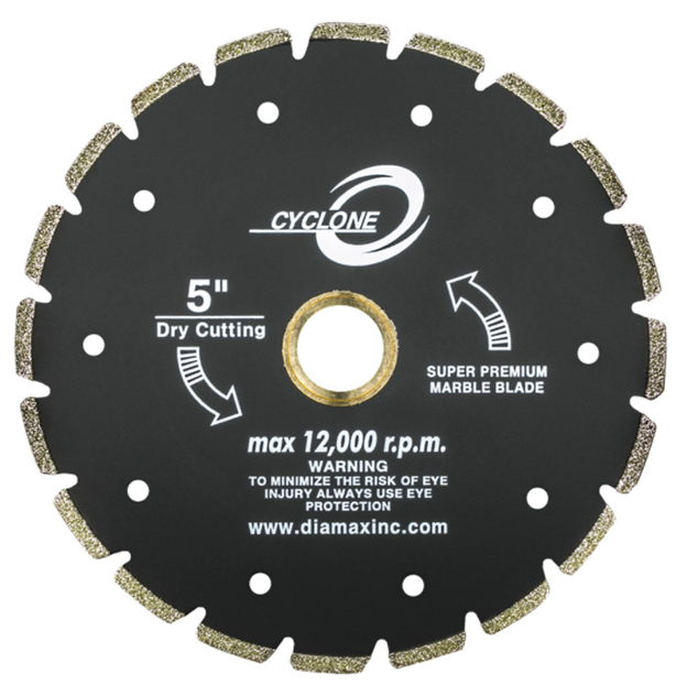 CYCLONE ELECTROPLATED MARBLE BLADE