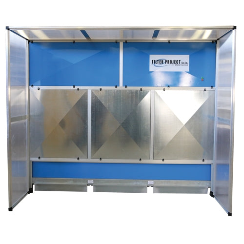 WEHA AUTOMATIC DRY DUST COLLECTOR BOOTH SYSTEM